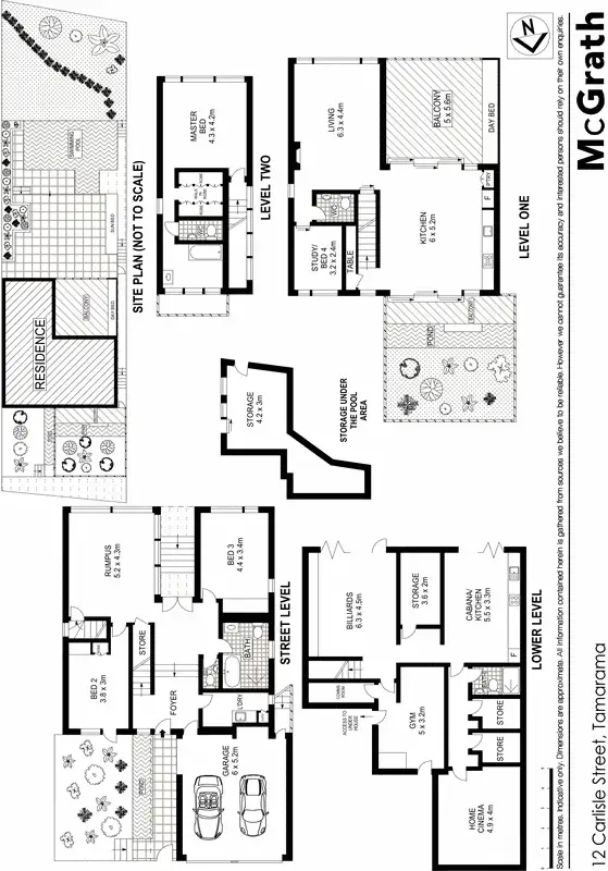 Floorplan of Homely house listing, 12 Carlisle Street, Tamarama NSW 2026