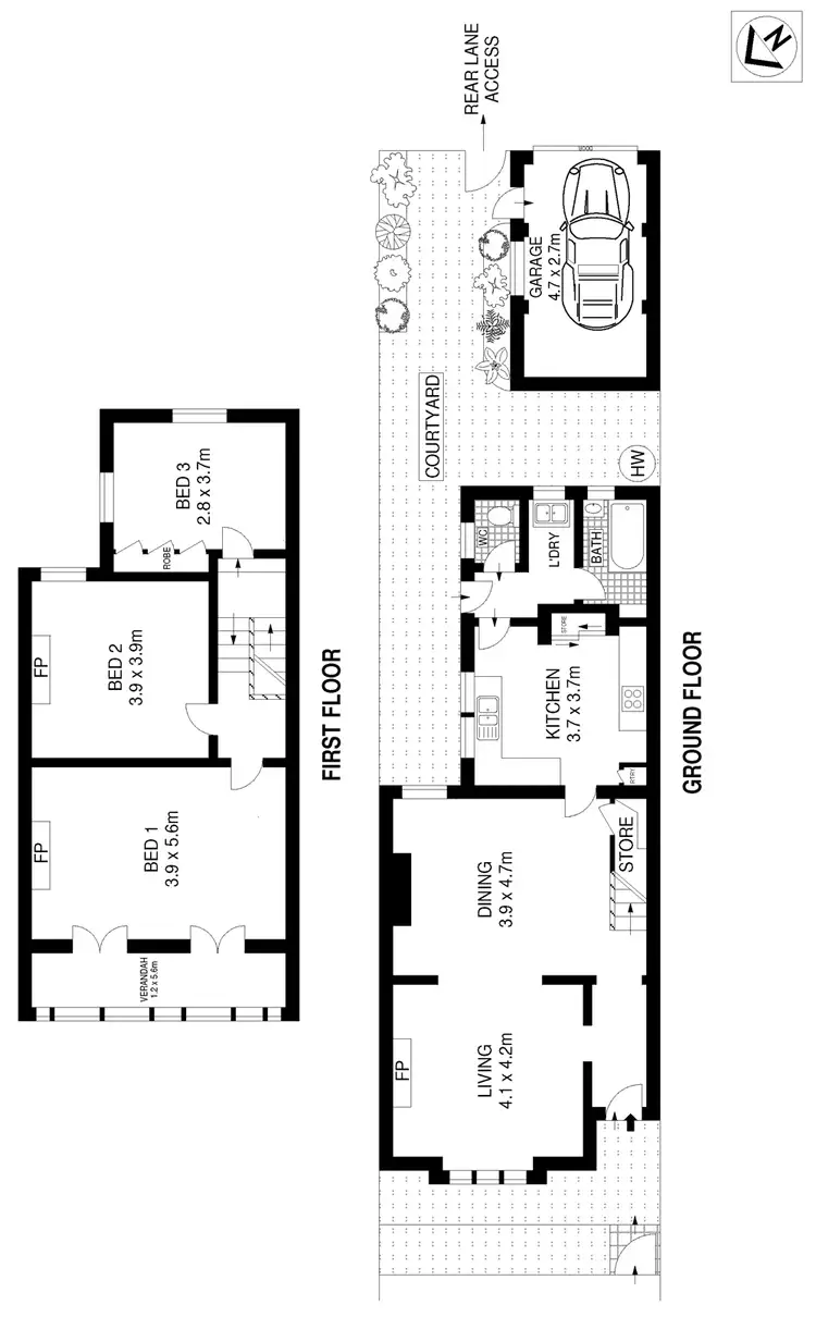 Floorplan of Homely house listing, 68 Suttor Street, Alexandria NSW 2015