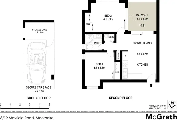 Floorplan of Homely apartment listing, 8/19 Mayfield Road, Moorooka QLD 4105