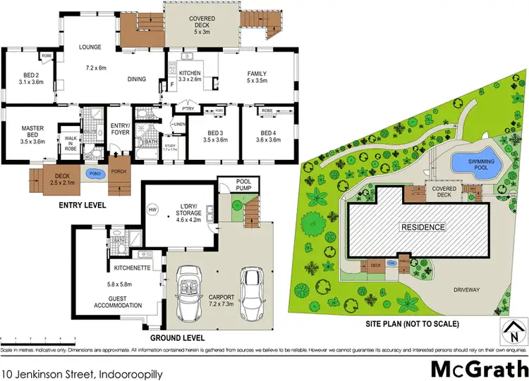 Floorplan of Homely house listing, 10 Jenkinson Street, Indooroopilly QLD 4068