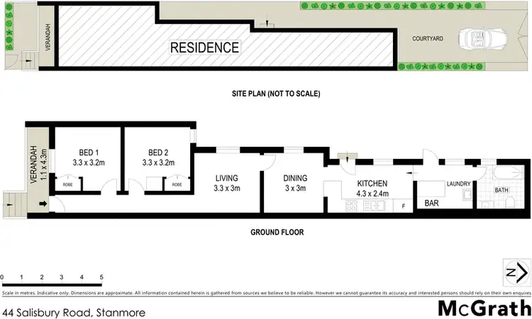 Floorplan of Homely house listing, 44 Salisbury Road, Stanmore NSW 2048