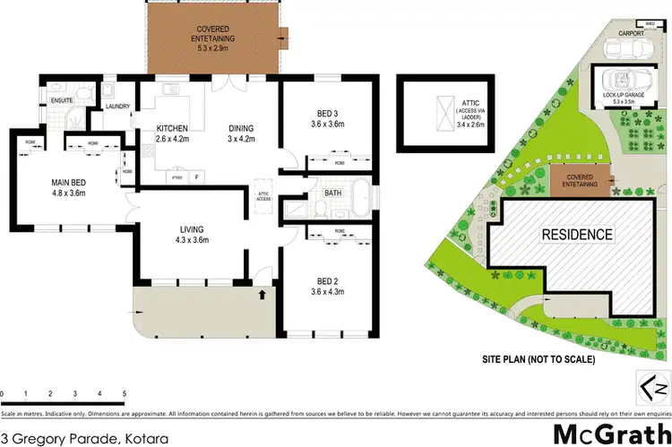 Floorplan of Homely house listing, 3 Gregory Parade, Kotara NSW 2289