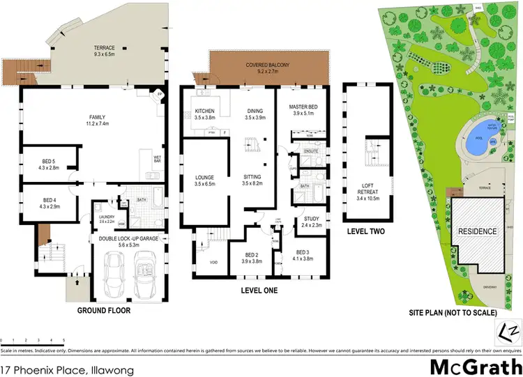 Floorplan of Homely house listing, 17 Phoenix Place, Illawong NSW 2234