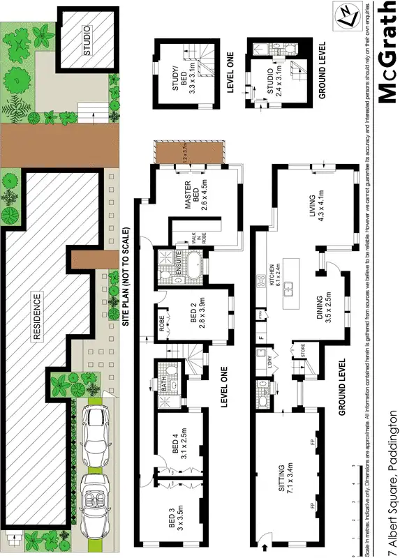 Floorplan of Homely house listing, 7 Albert Square, Paddington NSW 2021