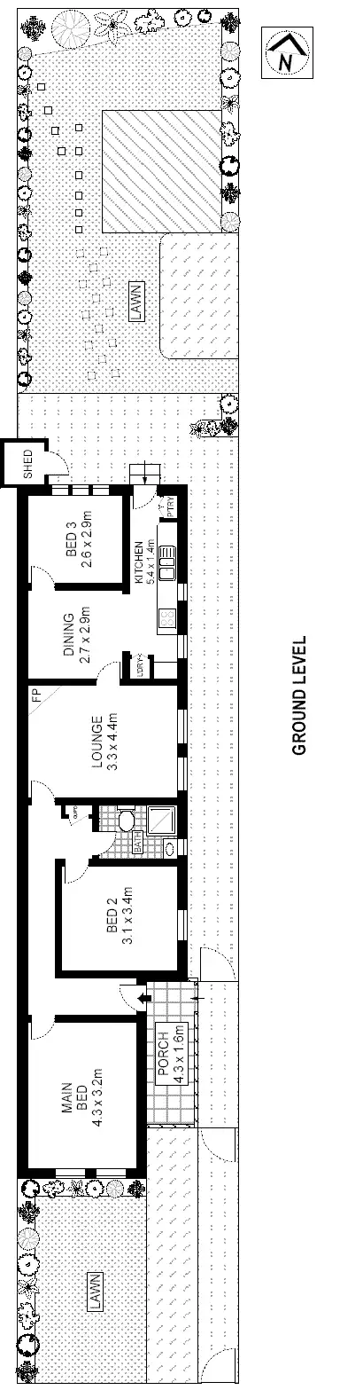 Floorplan of Homely house listing, 108 Fitzgerald Avenue, Maroubra NSW 2035