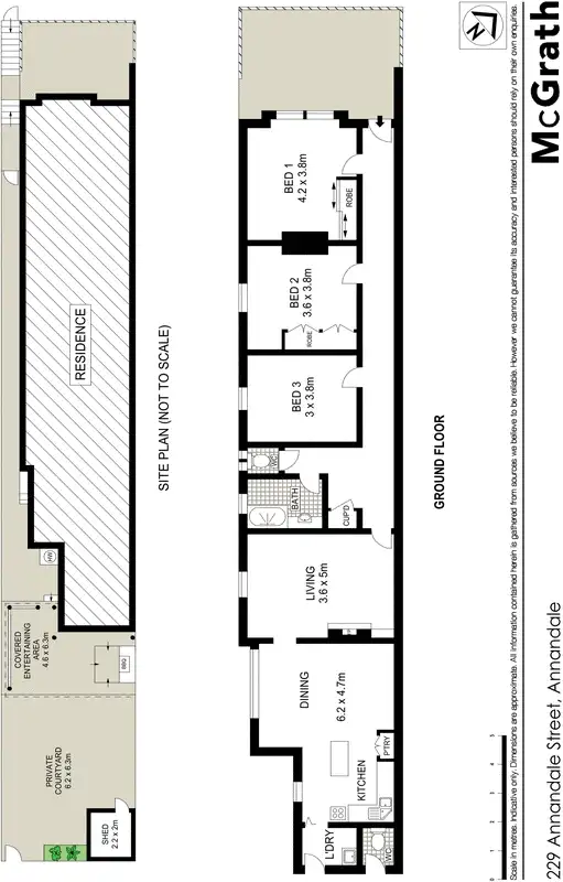 Floorplan of Homely house listing, 229 Annandale Street, Annandale NSW 2038