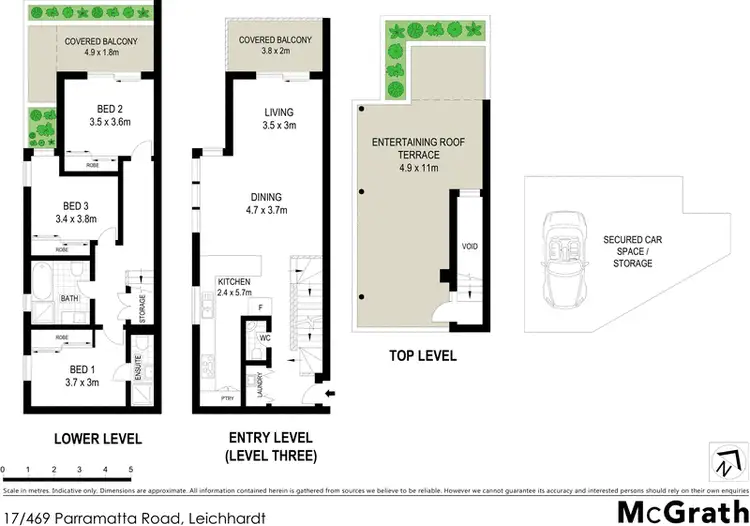 Floorplan of Homely apartment listing, 17/469 Parramatta Road, Leichhardt NSW 2040