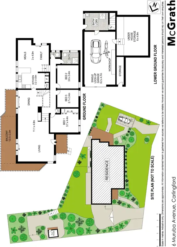 Floorplan of Homely house listing, 6 Muruba Avenue, Carlingford NSW 2118