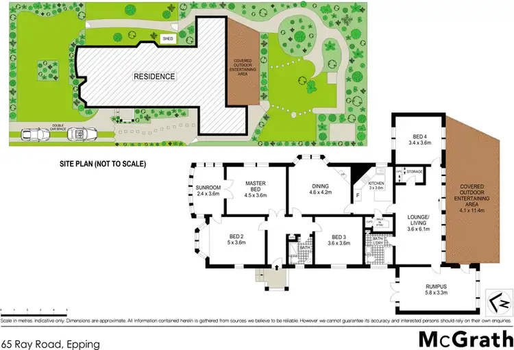 Floorplan of Homely house listing, 65 Ray Road, Epping NSW 2121
