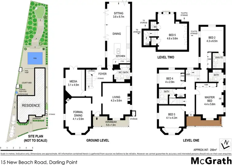 Floorplan of Homely house listing, 15 New Beach Road, Darling Point NSW 2027