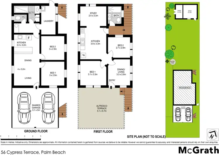 Floorplan of Homely house listing, 56 Cypress Terrace, Palm Beach QLD 4221