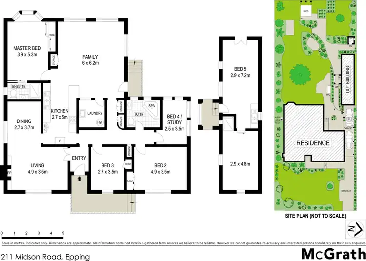 Floorplan of Homely house listing, 211 Midson Road, Epping NSW 2121