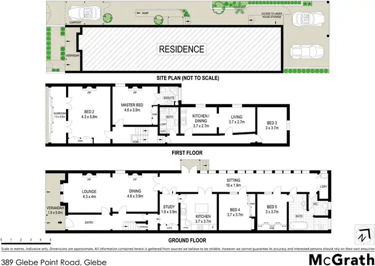 Floorplan of Homely house listing, 389 Glebe Point Road, Glebe NSW 2037