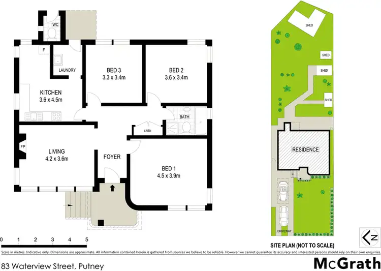 Floorplan of Homely house listing, 83 Waterview Street, Putney NSW 2112