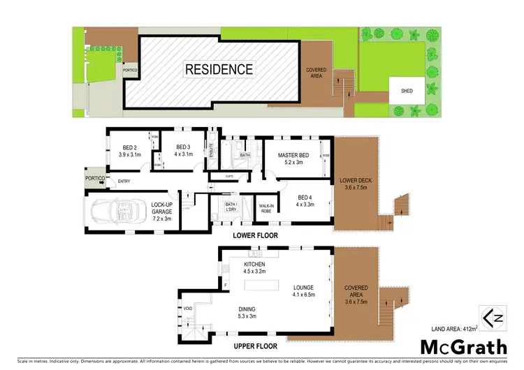Floorplan of Homely house listing, 54 Cooroora Street, Dicky Beach QLD 4551