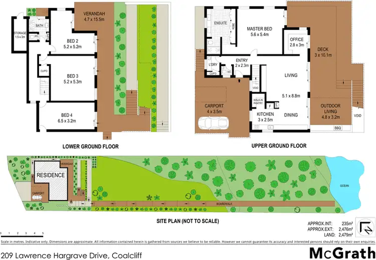 Floorplan of Homely house listing, 209 Lawrence Hargrave Drive, Coalcliff NSW 2508