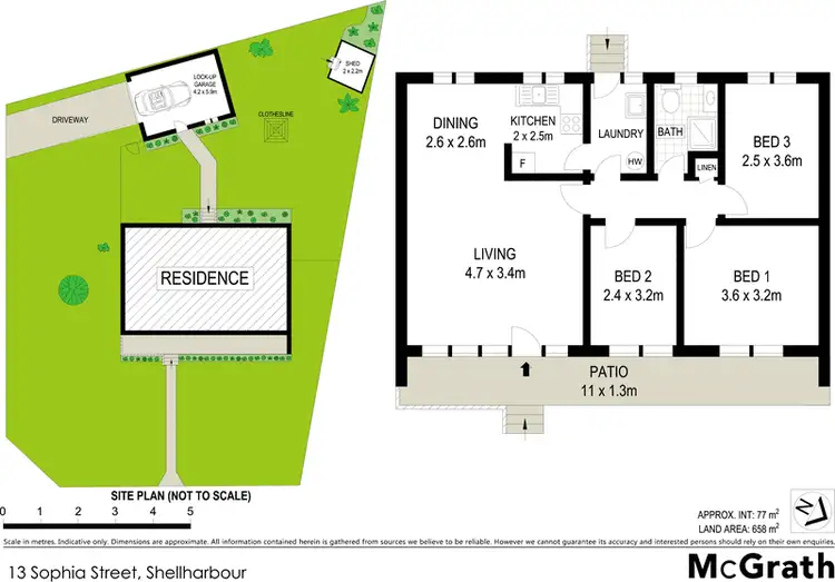 Floorplan of Homely house listing, 13 Sophia Street, Shellharbour NSW 2529