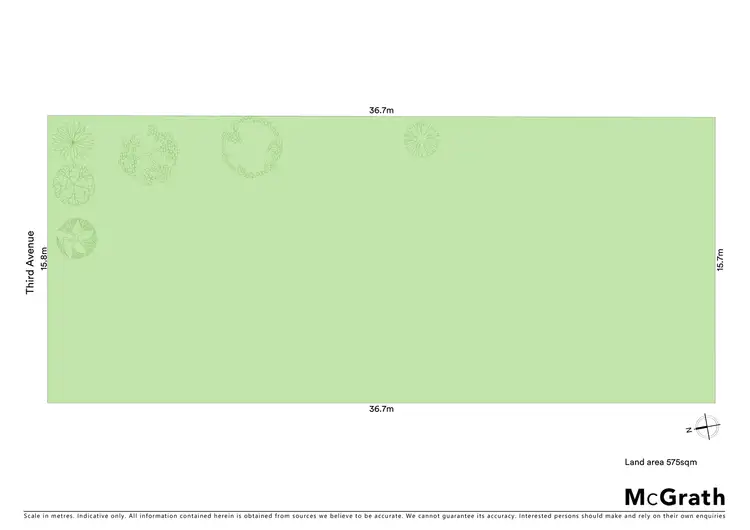 Floorplan of Homely land listing, 2 Third Avenue, Rutherford NSW 2320