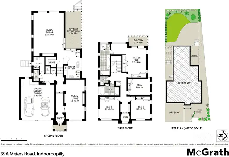 Floorplan of Homely house listing, 39A Meiers Road, Indooroopilly QLD 4068