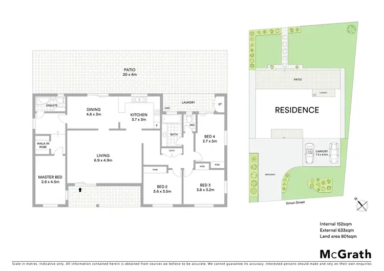 Floorplan of Homely house listing, 36 Simon Street, Freshwater QLD 4870