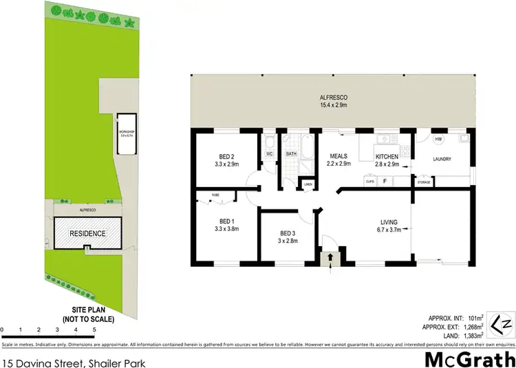 Floorplan of Homely house listing, 15 Davina Street, Shailer Park QLD 4128