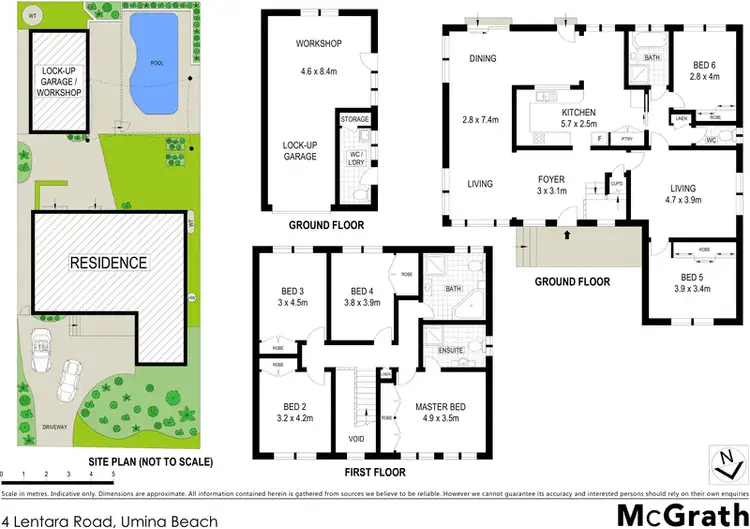 Floorplan of Homely house listing, 4 Lentara Road, Umina Beach NSW 2257