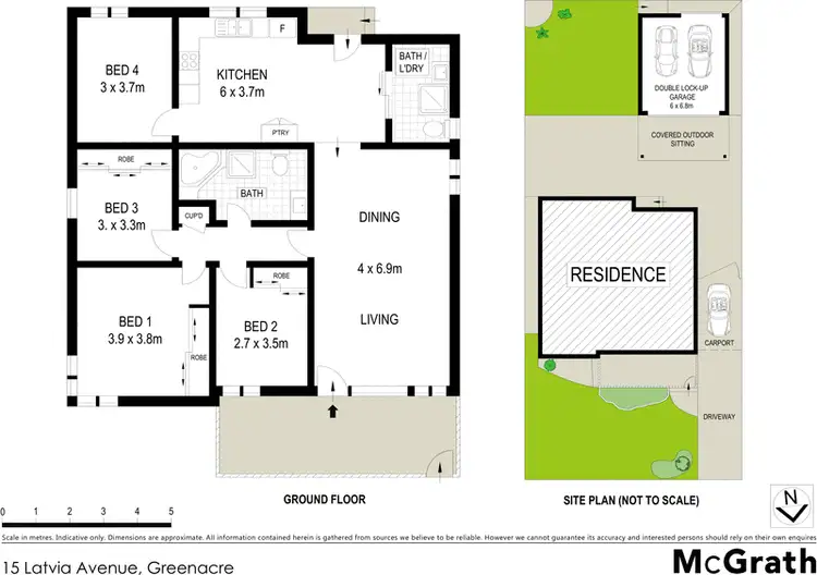 Floorplan of Homely house listing, 15 Latvia Avenue, Greenacre NSW 2190