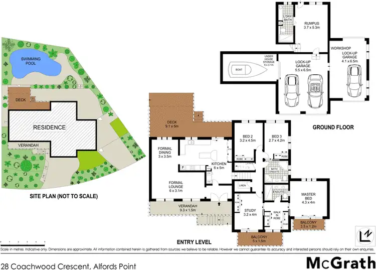 Floorplan of Homely house listing, 28 Coachwood Crescent, Alfords Point NSW 2234