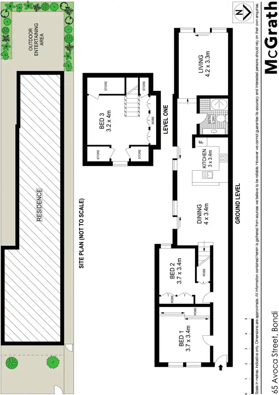 Floorplan of Homely house listing, 65 Avoca Street, Bondi NSW 2026