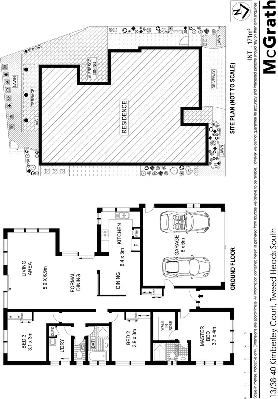 Floorplan of Homely house listing, 13/40 Kimberley Circuit, Banora Point NSW 2486