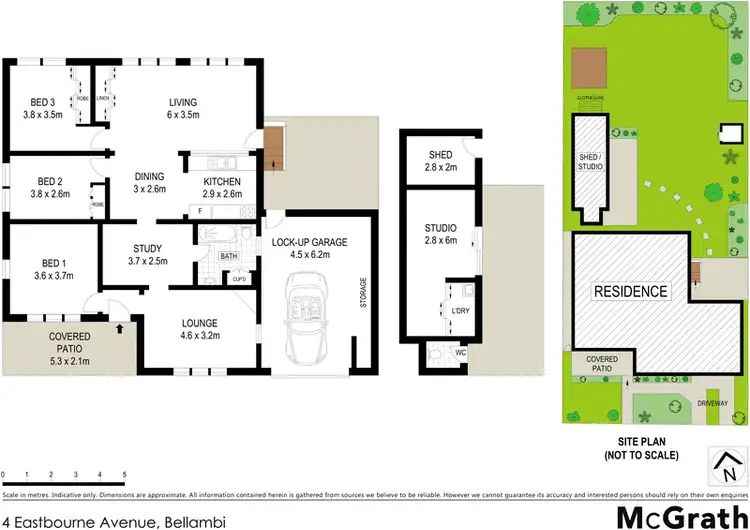 Floorplan of Homely house listing, 4 Eastbourne Avenue, Bellambi NSW 2518