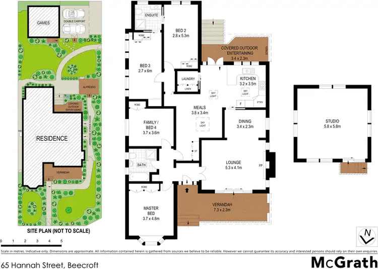Floorplan of Homely house listing, 65 Hannah Street, Beecroft NSW 2119