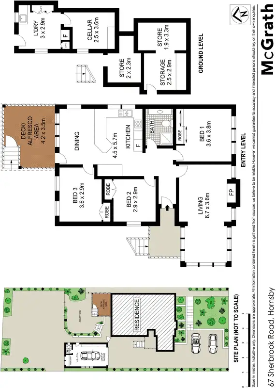 Floorplan of Homely house listing, 67 Sherbrook Road, Hornsby NSW 2077