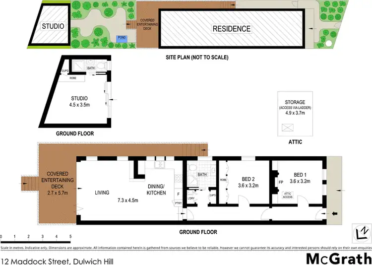 Floorplan of Homely house listing, 12 Maddock Street, Dulwich Hill NSW 2203