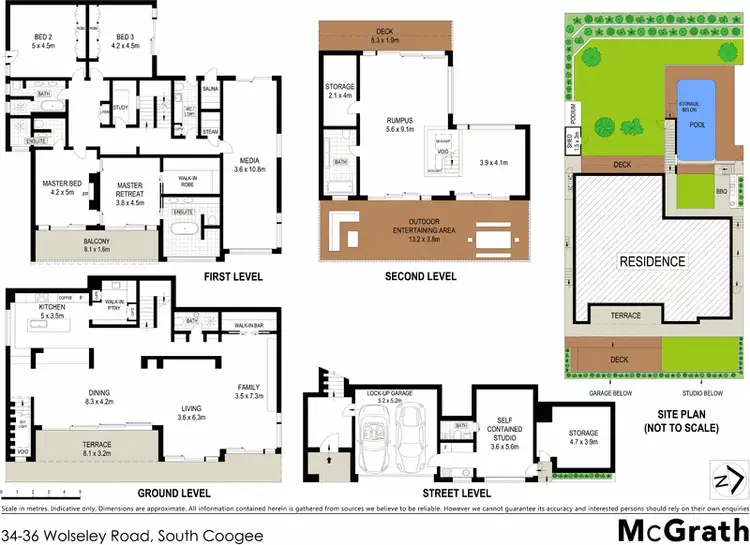 Floorplan of Homely house listing, 34 Wolseley Road, South Coogee NSW 2034