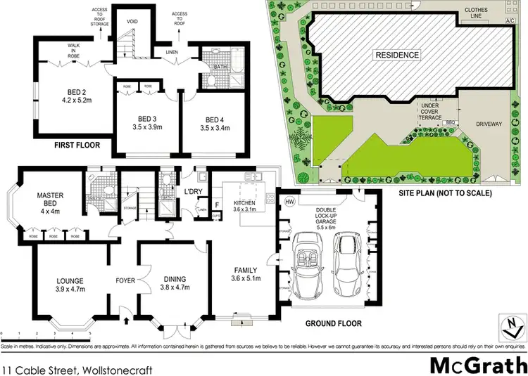 Floorplan of Homely house listing, 11 Cable Street, Wollstonecraft NSW 2065
