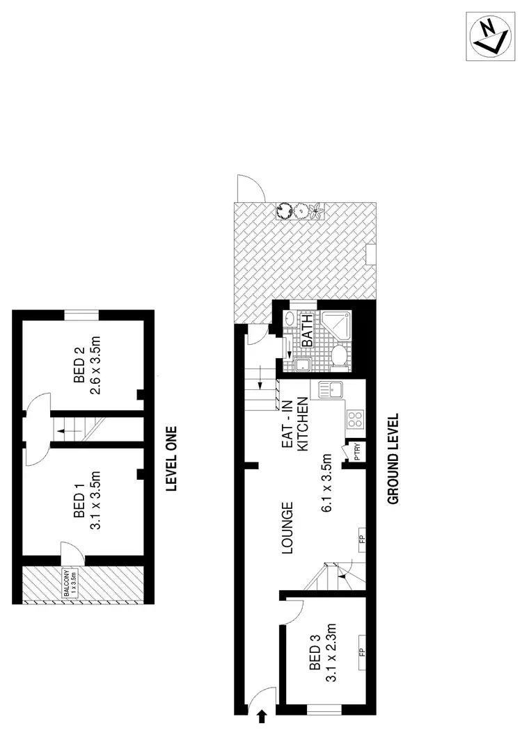 Floorplan of Homely house listing, 21 Prospect Street, Surry Hills NSW 2010