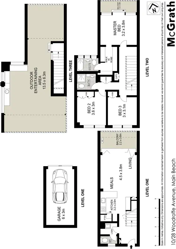 Floorplan of Homely apartment listing, 10/28 Woodroffe Avenue, Main Beach QLD 4217