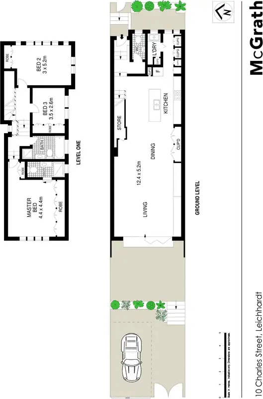 Floorplan of Homely house listing, 10 Charles Street, Leichhardt NSW 2040