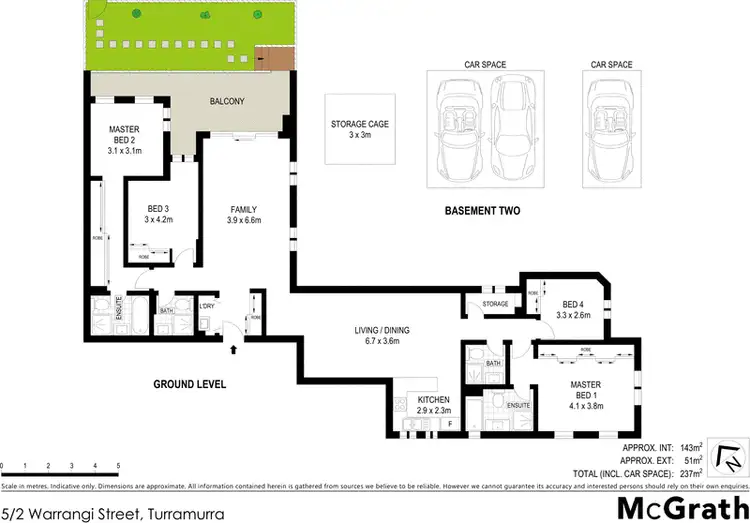 Floorplan of Homely apartment listing, 5/2 Warrangi Street, Turramurra NSW 2074