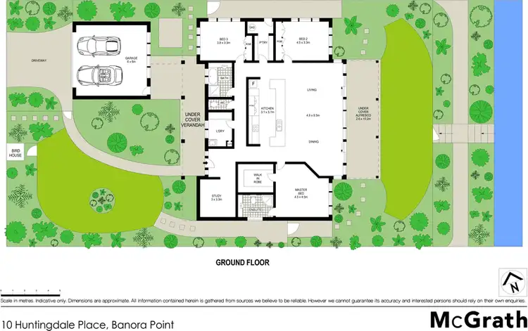 Floorplan of Homely house listing, 10 Huntingdale Place, Banora Point NSW 2486