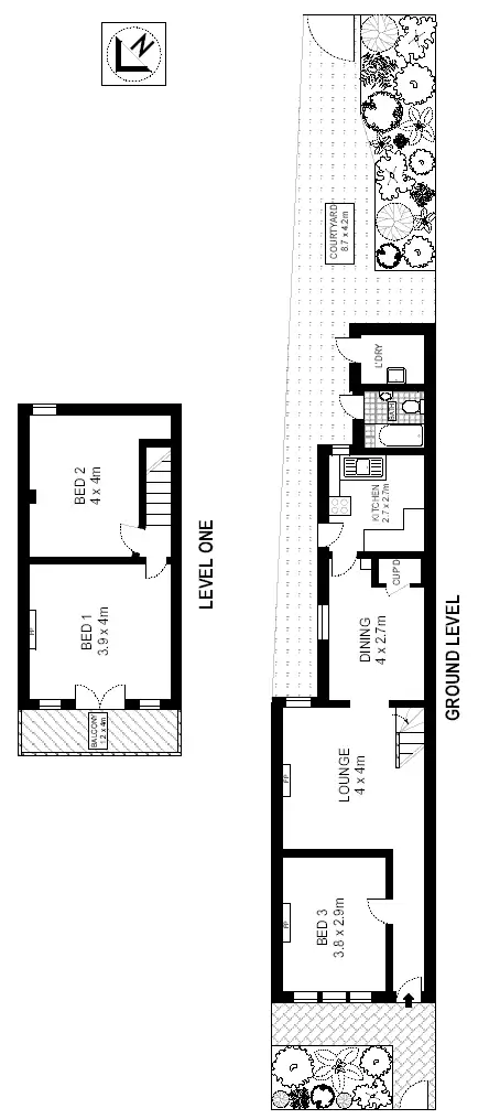 Floorplan of Homely house listing, 204 Barcom Avenue, Darlinghurst NSW 2010