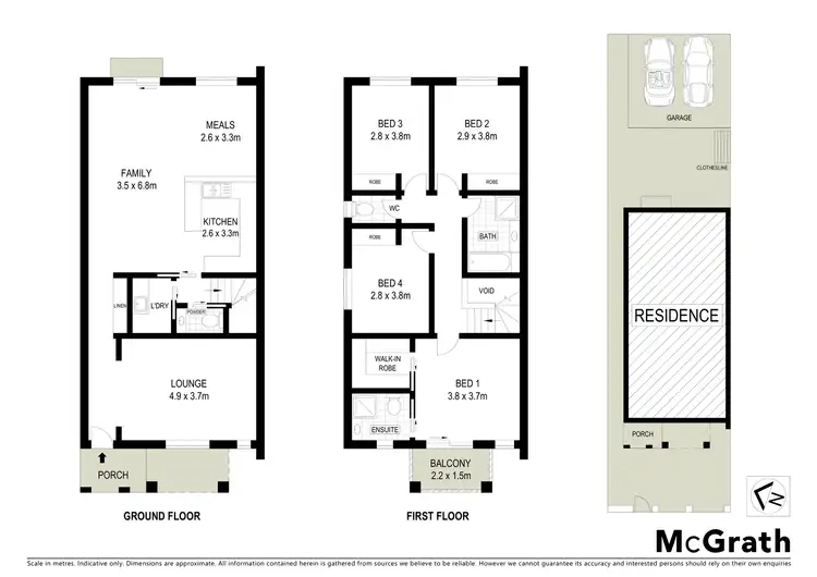 Floorplan of Homely house listing, 40 Glow Worm Grove, Harrison ACT 2914