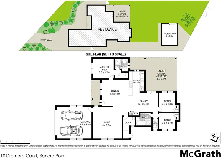 Floorplan of Homely house listing, 10 Dromara Court, Banora Point NSW 2486