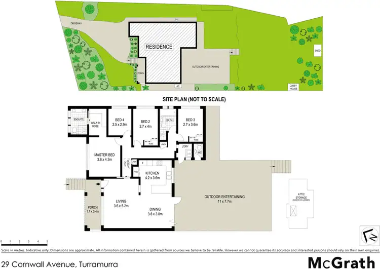Floorplan of Homely house listing, 29 Cornwall Avenue, Turramurra NSW 2074