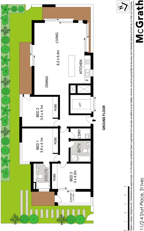Floorplan of Homely apartment listing, 5/2 Sturt Place, St Ives NSW 2075