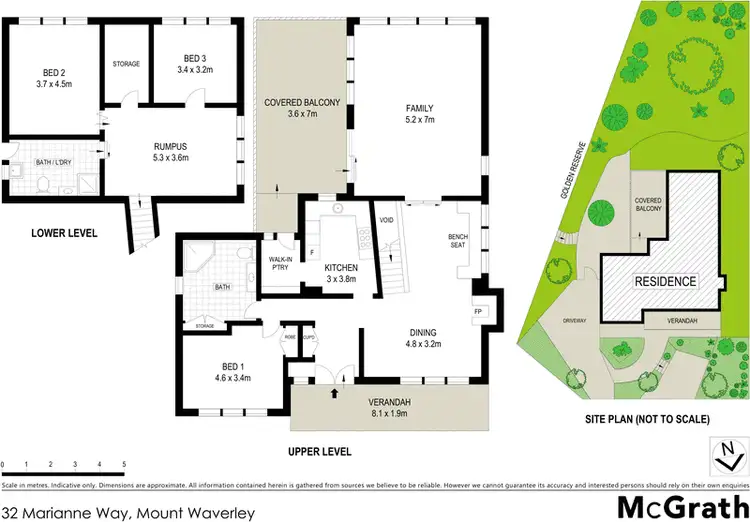 Floorplan of Homely house listing, 32 Marianne Way, Mount Waverley VIC 3149