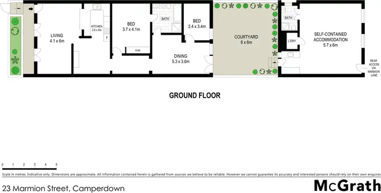 Floorplan of Homely house listing, 23 Marmion Street, Camperdown NSW 2050