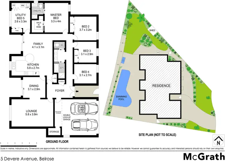Floorplan of Homely house listing, 5 Devere Avenue, Belrose NSW 2085