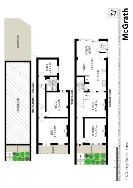 Floorplan of Homely house listing, 116 Quarry Street, Ultimo NSW 2007